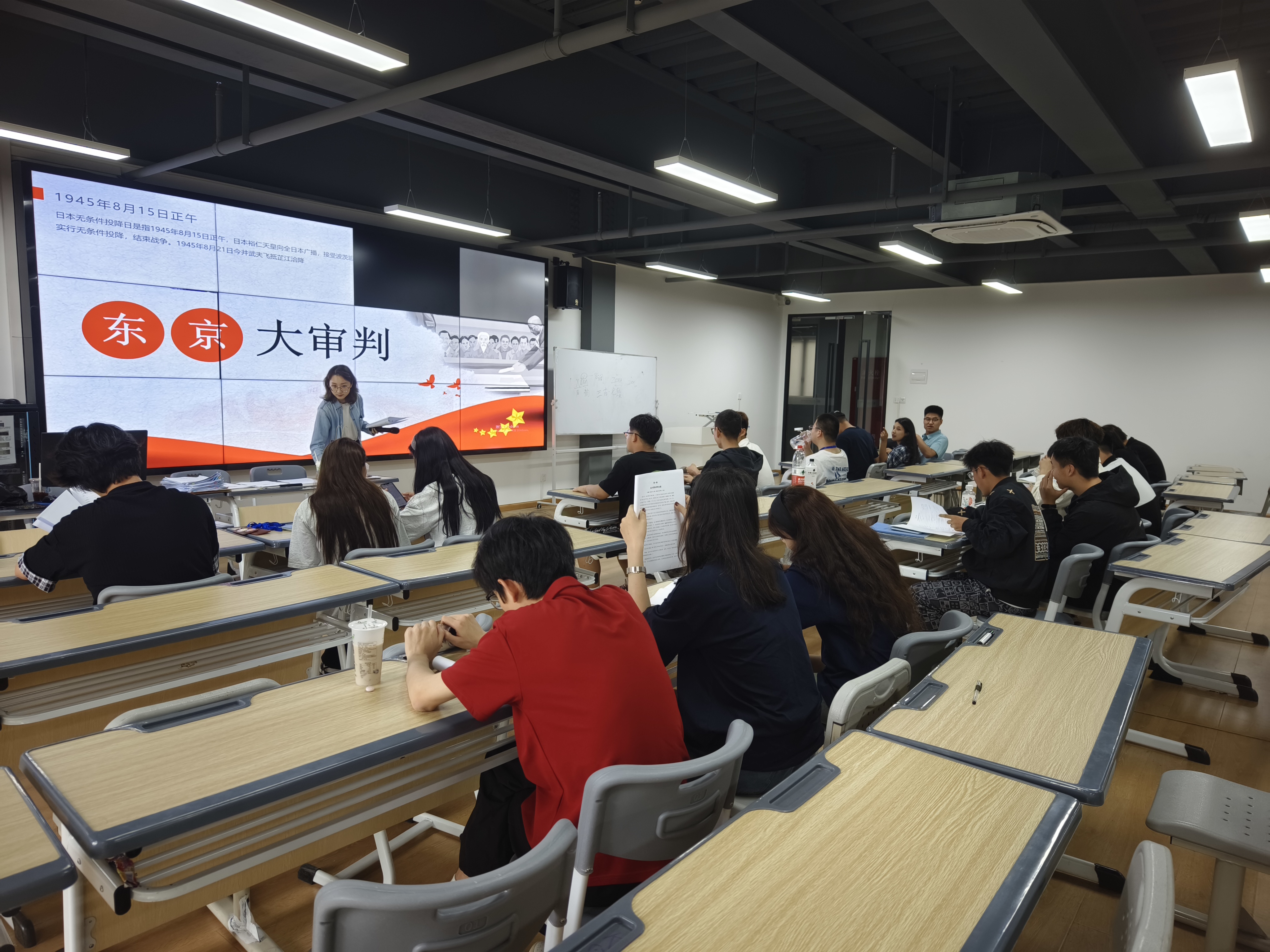 上海交通职业技术学院红色情景剧本沙盘特色培训活动
