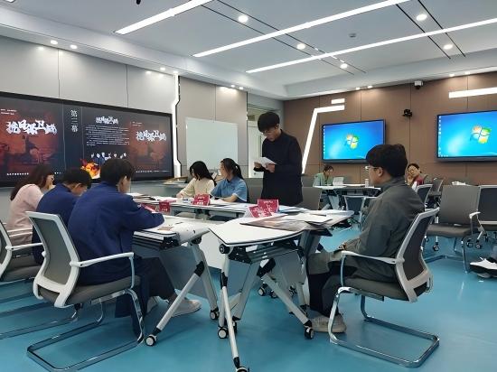 郑州职业技术学院：马克思主义学院开展《抗日保卫战》情景剧沙盘体验活动