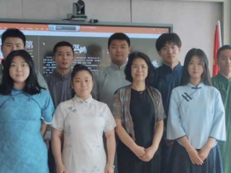 红色情景剧本沙盘进校园活动走进辽宁石化职业技术学院