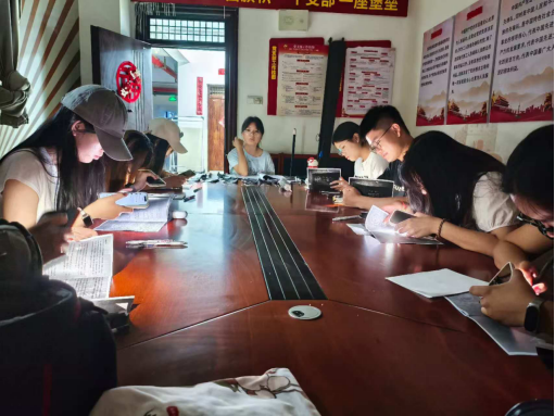 【沉浸式研学红色历史 情景剧淬炼青春初心】我院开展红色剧本杀思政教育活动